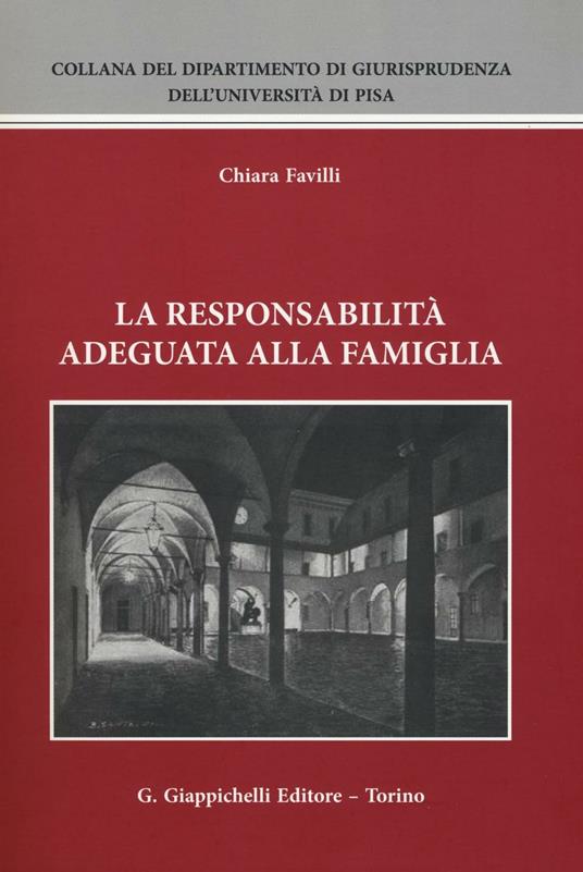La responsabilità adeguata alla famiglia - Chiara Favilli - copertina