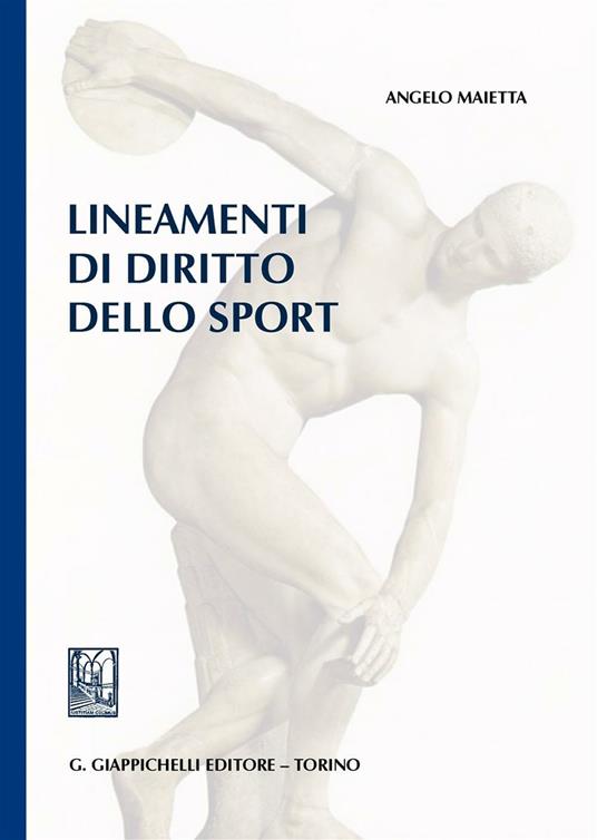 Lineamenti di diritto dello sport - Angelo Maietta - copertina