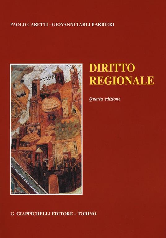 Diritto regionale - Paolo Caretti,Giovanni Tarli Barbieri - copertina