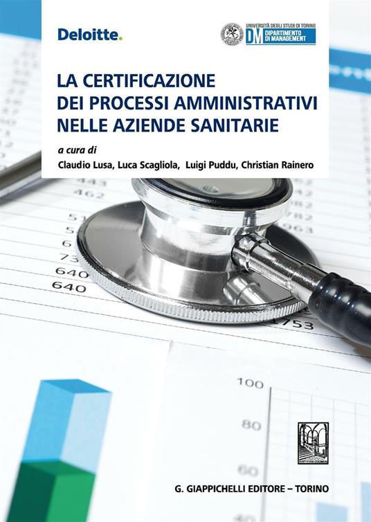 La certificazione dei processi amministrativi nelle aziende sanitarie - copertina