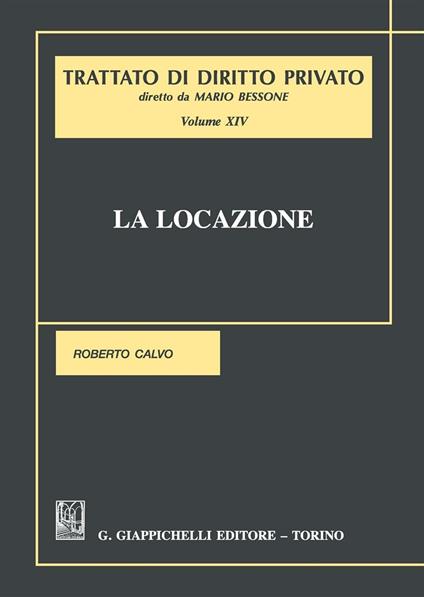La locazione - Roberto Calvo - copertina