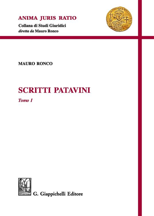 Scritti patavini - Mauro Ronco - copertina