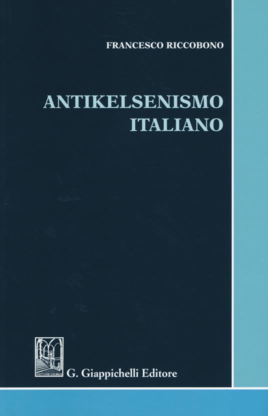 Antikelsenismo italiano - Francesco Riccobono - copertina