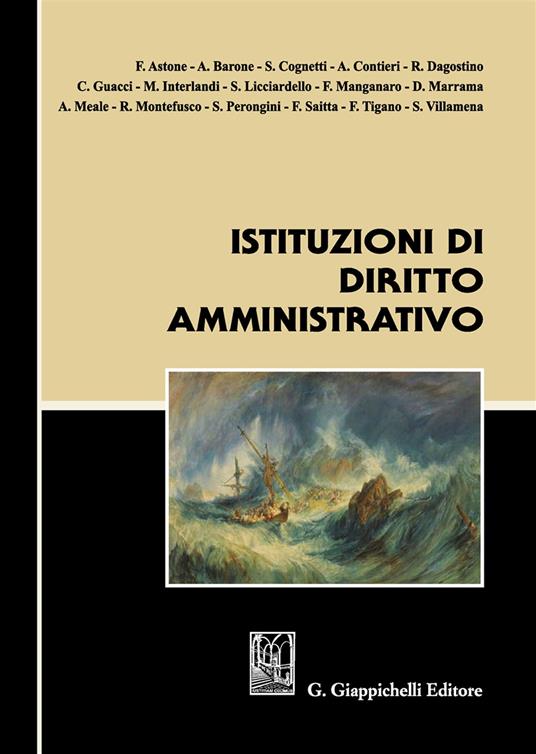 Istituzioni di diritto amministrativo - copertina