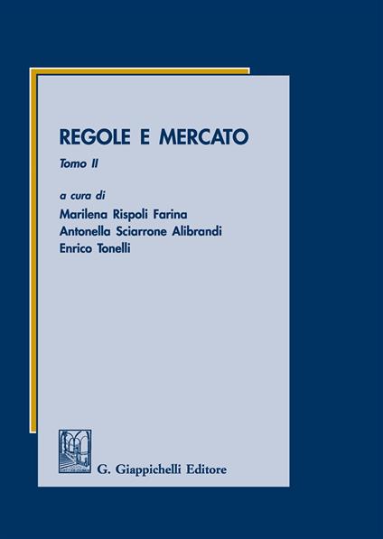 Regole e mercato. Vol. 2 - copertina