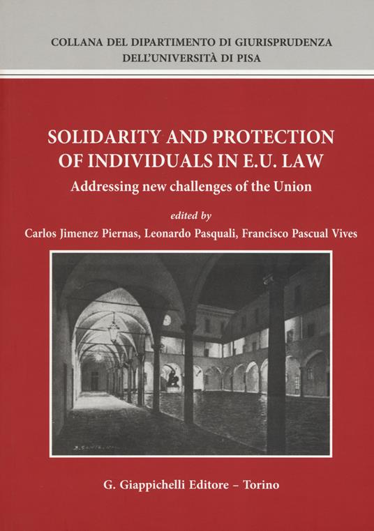 Solidarity and protection of individuals in E.U. Law. Addressing new challenges of the Union - copertina
