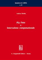 Big Data e innovazione computazionale