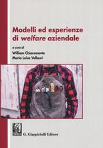 Modelli ed esperienze di welfare aziendale
