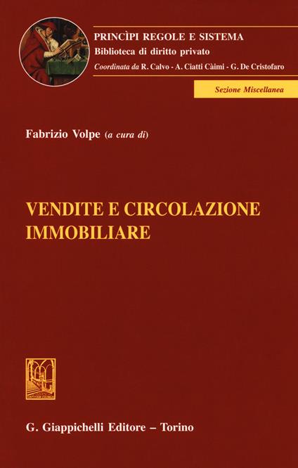 Vendite e circolazione immobiliare - copertina