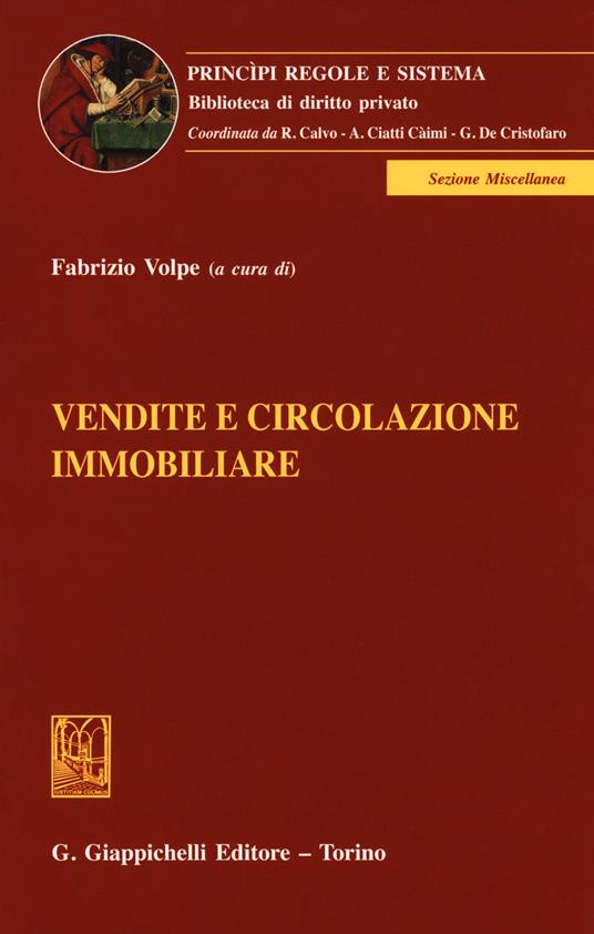 Vendite e circolazione immobiliare - copertina