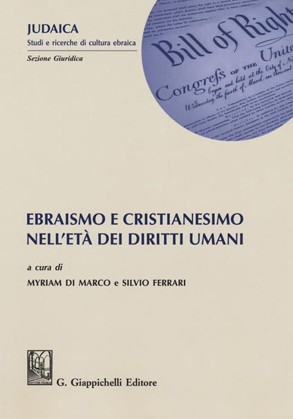 Ebraismo e cristianesimo nell'età dei diritti umani - copertina