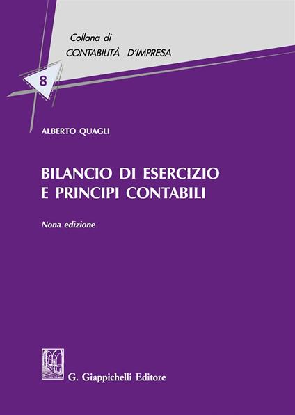 Bilancio di esercizio e principi contabili - Alberto Quagli - copertina