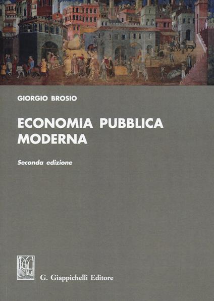 Economia pubblica moderna - Giorgio Brosio - copertina
