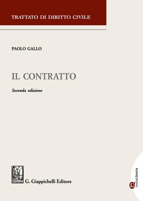 Il contratto - Paolo Gallo - copertina