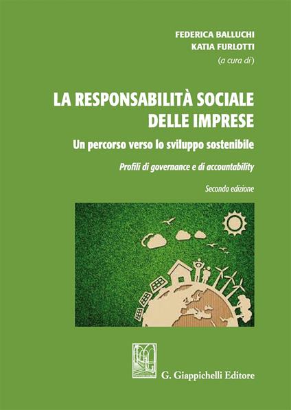 La responsabilità sociale delle imprese: un percorso verso lo sviluppo sostenibile. Pofili di governance e accountability - copertina
