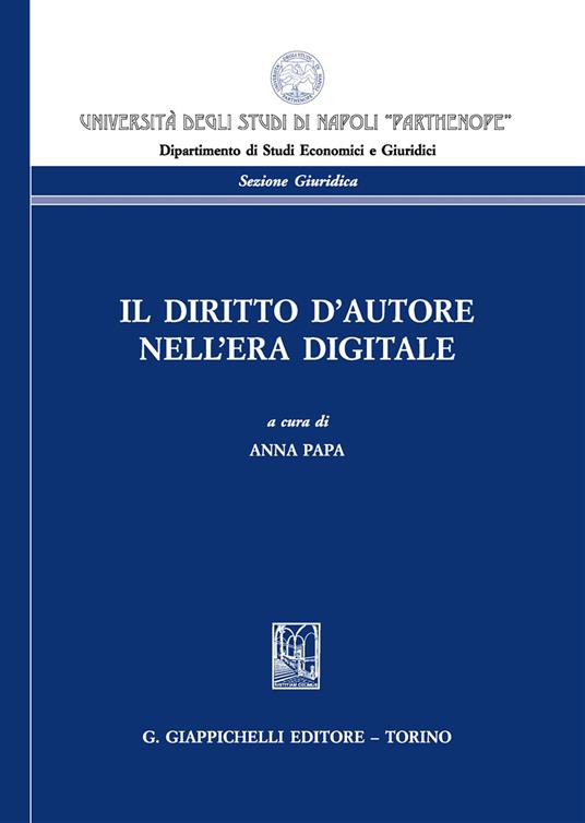 Il diritto d'autore nell'era digitale - copertina