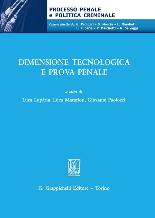 Dimensione tecnologica e prova penale - copertina