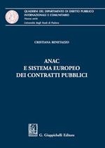 ANAC e sistema europeo dei contratti pubblici