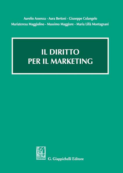 Il diritto per il marketing - copertina