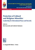 Protection of cultural and religious minorities. Leadership for international peace and security