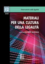 Materiali per una cultura della legalità 2020