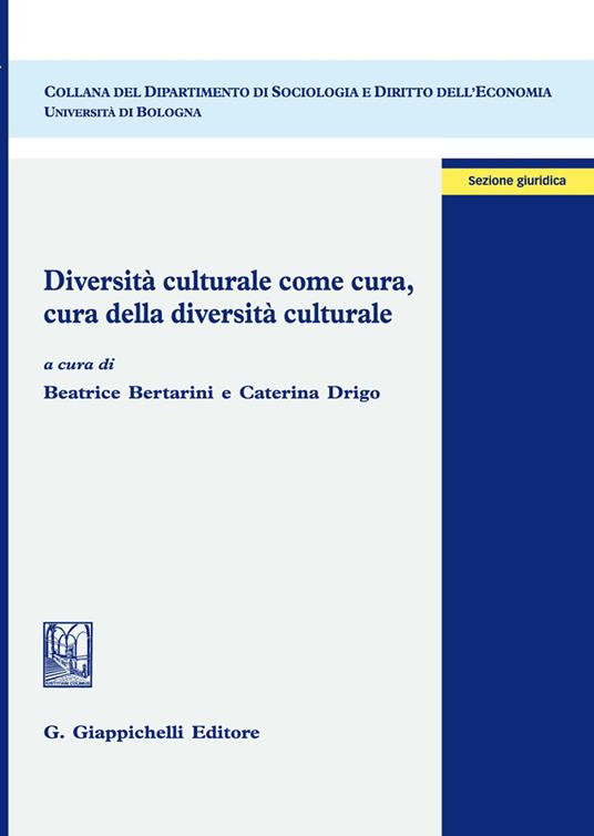 Diversità culturale come cura, cura della diversità culturale - copertina