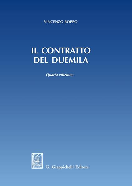 Il contratto del duemila - Vincenzo Roppo - copertina