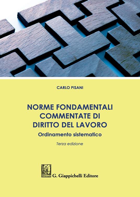 Norme fondamentali commentate di diritto del lavoro. Ordinamento sistematico - Carlo Pisani - copertina