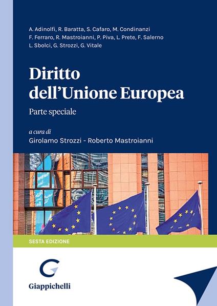 Diritto dell'Unione Europea. Parte speciale - copertina