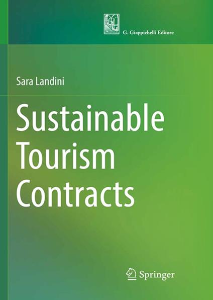 Sustainable tourism contracts - Sara Landini - copertina