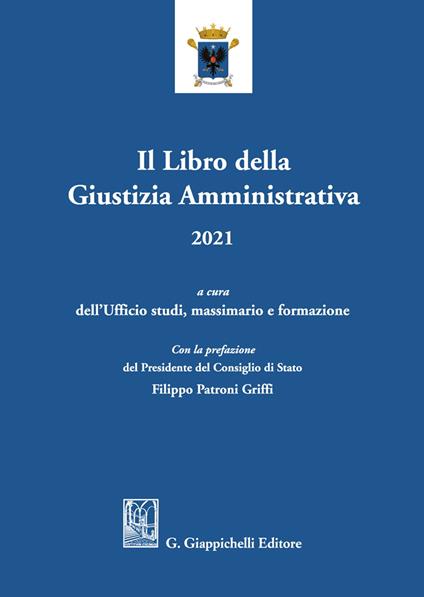 Il libro della giustizia amministrativa 2021 - copertina