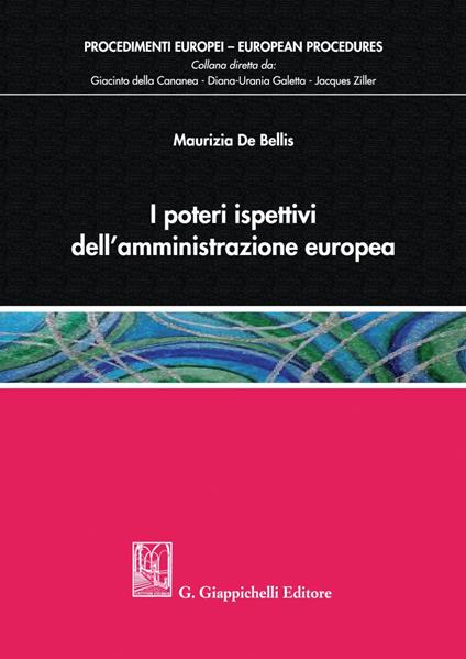 I poteri ispettivi dell'amministrazione europea - Maurizia De Bellis - copertina