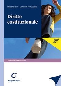 Diritto costituzionale - Roberto Bin,Giovanni Pitruzzella - copertina