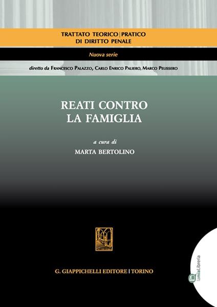 Reati contro la famiglia - copertina