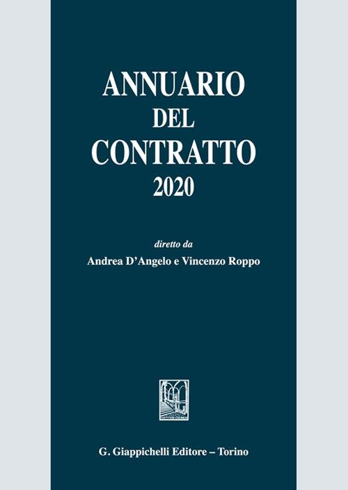 Annuario del contratto 2020 - copertina