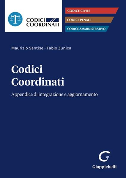 Codici coordinati - Maurizio Santise,Mario Zunica - copertina