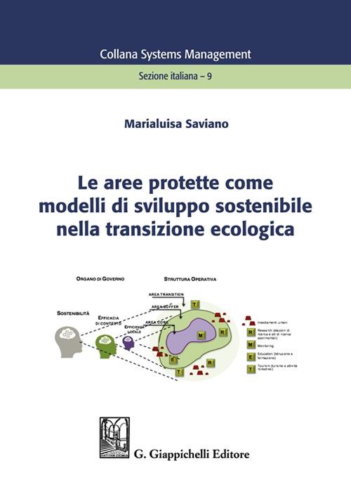 Le aree protette come modelli di sviluppo sostenibile nella transizione ecologica - Marialuisa Saviano - copertina