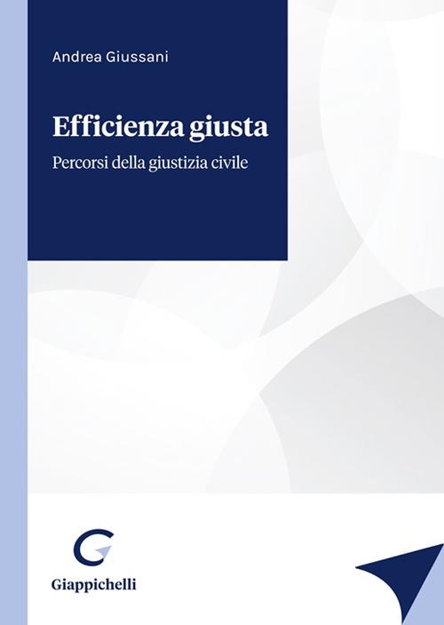 Efficienza giusta - Andrea Giussani - copertina