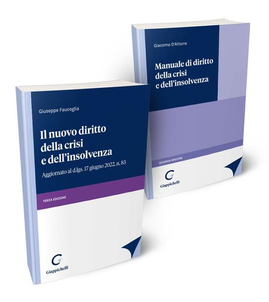 Il nuovo diritto della crisi e dell'insolvenza-Manuale di diritto della crisi e dell'insolvenza. Kit - Giuseppe Fauceglia - copertina