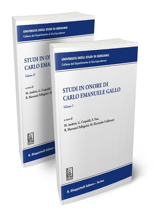 Studi in onore di Carlo Emanuele Gallo - copertina