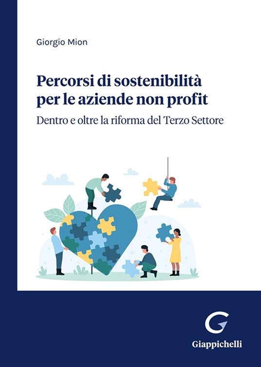 Percorsi di sostenibilità per le aziende non profit. Dentro e oltre la riforma del Terzo Settore - Giorgio Mion - copertina