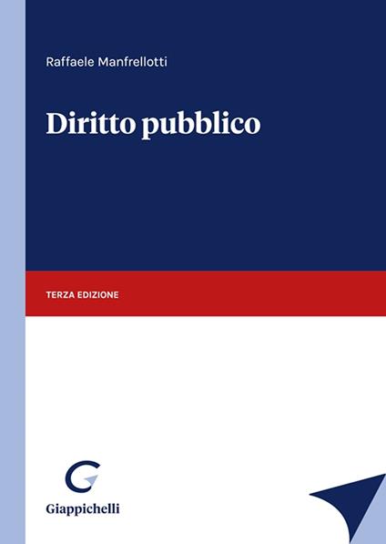 Diritto pubblico - Raffaele Manfrellotti - copertina