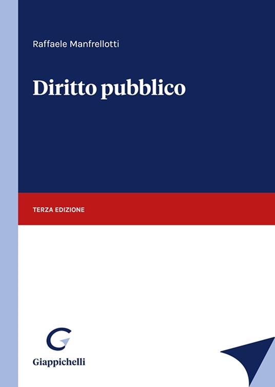 Diritto pubblico - Raffaele Manfrellotti - copertina