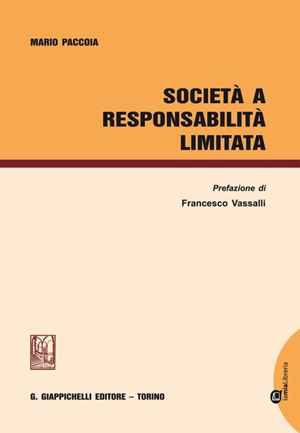 Società a responsabilità limitata - Mario Paccoia - ebook
