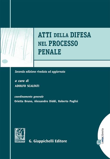 Atti della difesa nel processo penale - Adolfo Scalfati - ebook