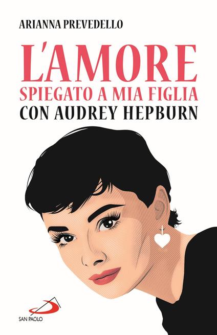 L' amore spiegato a mia figlia con Audrey Hepburn - Arianna Prevedello - copertina