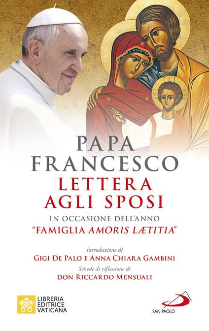 Lettera agli sposi. in occasione dell'anno «Famiglia Amoris Laetitia» - Francesco (Jorge Mario Bergoglio) - copertina