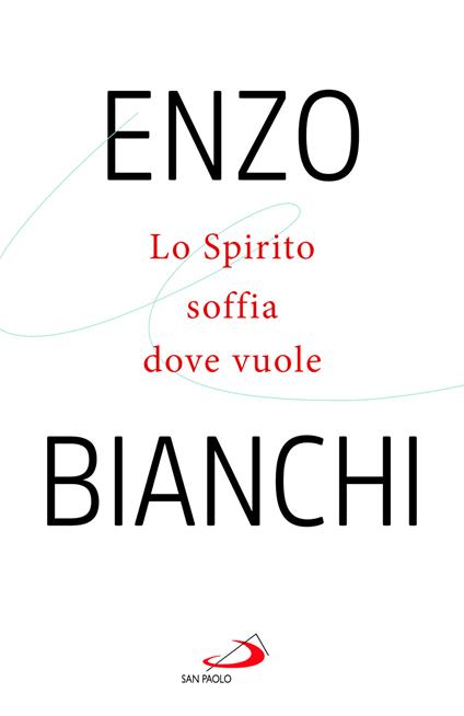 Lo spirito soffia dove vuole - Enzo Bianchi - copertina
