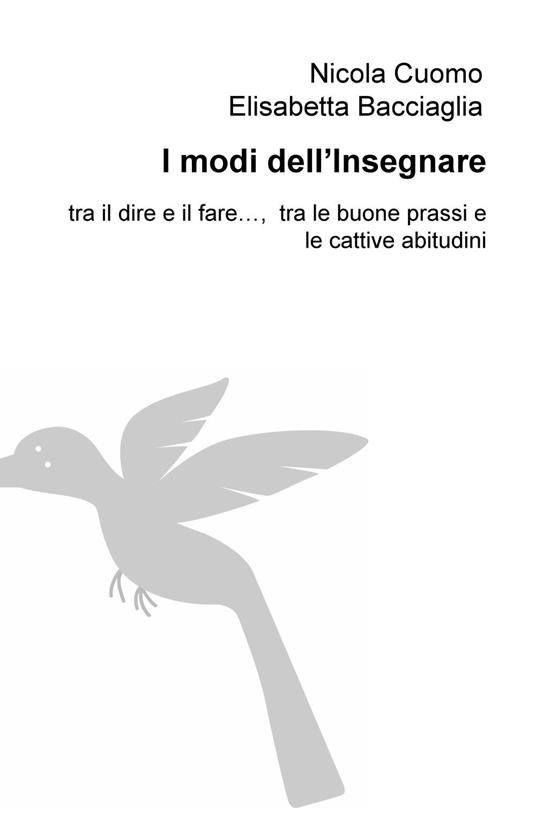 I modi dell'isegnare. Tra il dire e il fare..., tra le buone prassi e le cattive abitudini - Nicola Cuomo,Elisabetta Bacciaglia - copertina