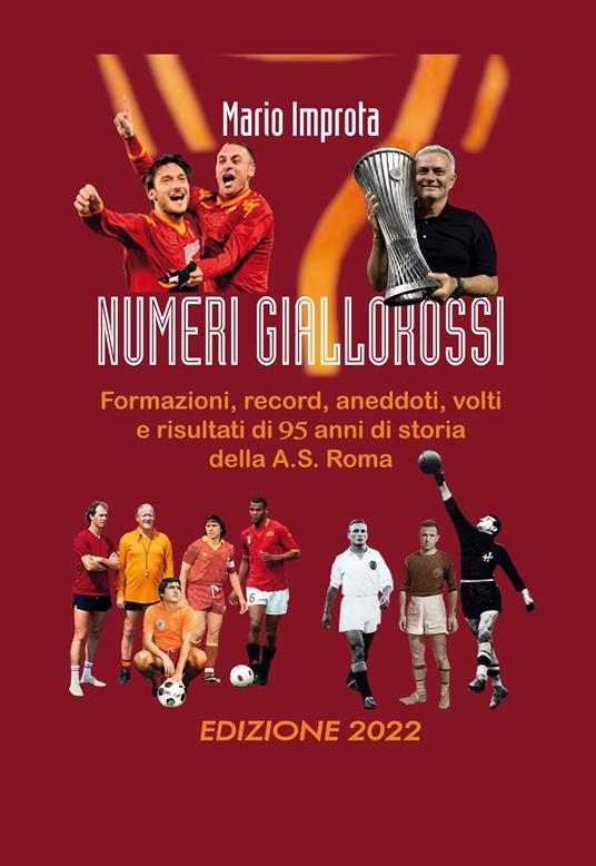 Numeri giallorossi - Mario Improta - copertina